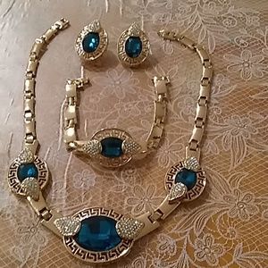 Fantasy Necklace, Bracelet and Earrings